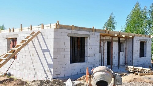 Кладка стен из газосиликатных блоков в Бобруйске