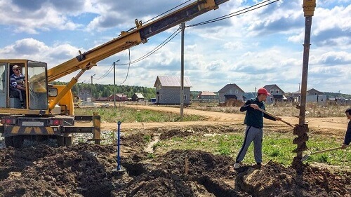 Свайно-ростверковый фундамент в Бобруйске