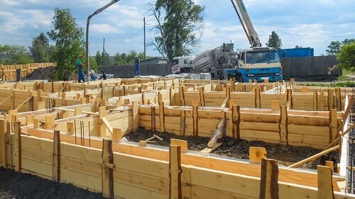 Свайный фундамент с ростверком в Бобруйске