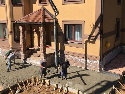 Укладка дорожек на даче и участке в Бобруйске